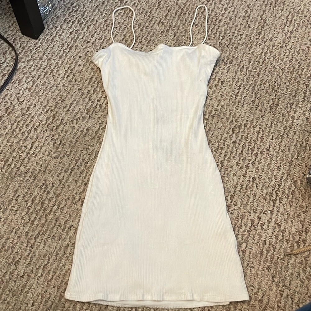 white dress